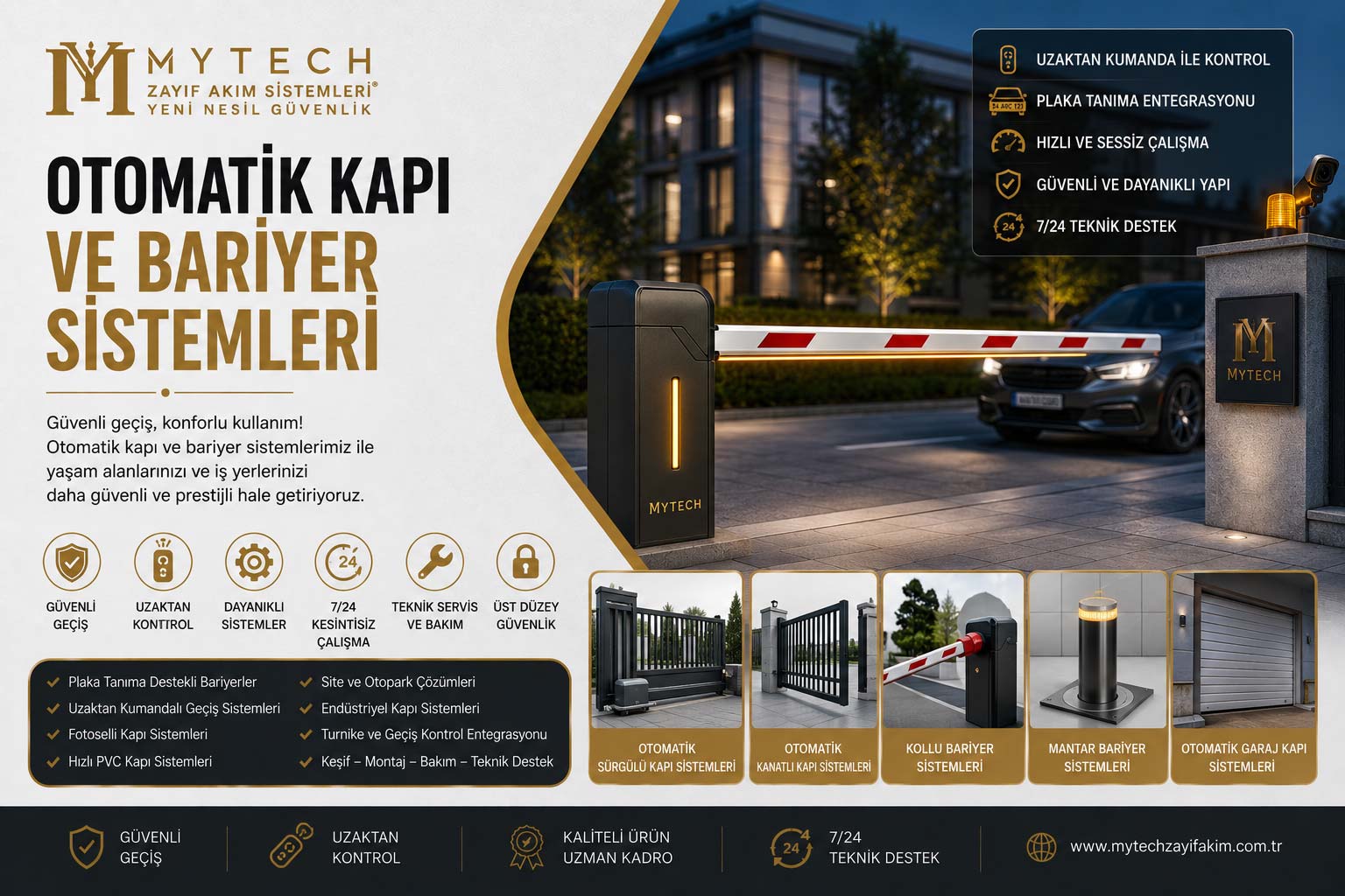 Otomatik Kapı ve Bariyer Sistemleri